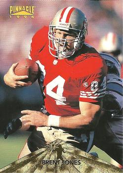 Brent Jones San Francisco 49ers 1996 Pinnacle NFL #107
